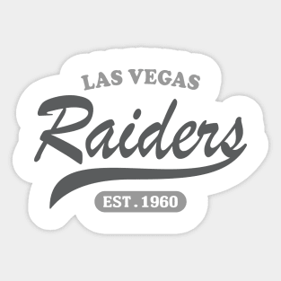 Las Vegas Raiders Classic Style Sticker